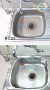 Paket Pembersih Keramik & Pembersih Stainless EZClean Cleaner + 2 Pad