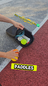 T2P Pickleball Paddle Bag Storage Carrier Pickleball Head Cover Premium Tote Bag Racket Covers
