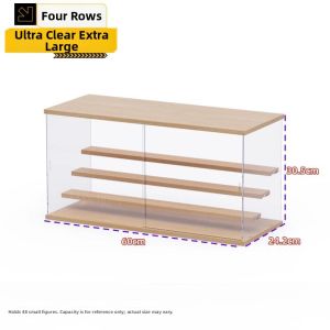 Transparent Storage Display Rack For Bricq Figures Home Use