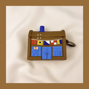 Cartoon Burger King Restaurant Design AirPods4 Protective Case Wireless Bluetooth Apple Earphone Cover Soft Silicone Shell