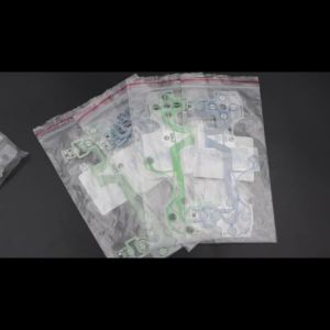 Conductive Film+Conductive Rubber Pad Repair Kit For PS4 Controller JDM‑040 JDM‑050 JDM‑055 With Screwdriver & Screws Parts