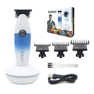 Kemei | Professional Hair Clipper Kit for Men DLC Blade with Base Charger Mens Haircut Machine Barber Shop KEMEI KM-1689 KM-1690