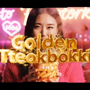 [Sandeulbaram] Wheat Tteokbokki Golden Cup 6pcs Korean Spicy Wheat Rice Cake 3 Minutes Instant Microwave Food Organic Turmeric Chewy Ready Meal HACCP