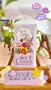 Combo 5 thiệp chúc mừng 20/11 mẫu hoa dễ thương tặng thầy giáo cô giáo GL9X19