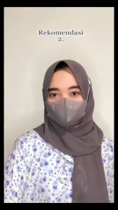 MASKER DUCKBILL PUTIH atau HITAM 3D 3 Ply Isi 50 pcs Face MIRIP SENSI MIX WARNA WARNI PUTIH HITAM