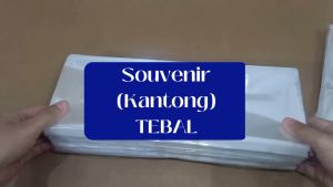 (TEBAL) Plastik OPP 24x35 / 25x35 / 26x35 / 27x35 / 28x35 / 29x35 / Plastik Kaca TANPA LEM / Plastik Souvenir