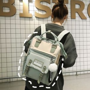 Korean Schoolbag Female Student Backpack: Large Capacity & Stylish Design