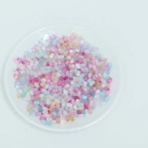 30g/lot 4x6mm Glass Seed Beads Colorful Shiny Cat Eye Loose Spacer Oval Bead For DIY Handmade Charms Bracelet Necklace Wholesale