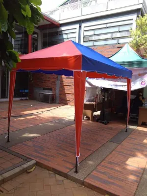 Tenda cafe sistem bongkar pasang uk. 2X3 full Set murah meriah