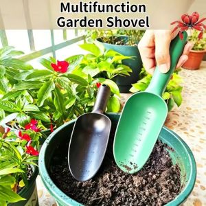 3Pcs Multifunction Planting Plastic Shovel Eco-Friendly Plastic Loosening Soil Gardening Trowel Balcony Vegetable Succulent Gardening Digging Tools