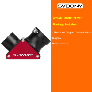 Svbony | Gương Chiếu Sáng Svbony SV188/SV188P Zenith Dành Cho Kính Thiên Văn 1.25/2 Độ Phản Xạ 90%-99% Cấu Trúc Hoàn Toàn Bằng Kim Loại