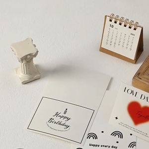 Set 5 Thiệp đơn giản nhiều phong cách chúc mừng lễ tình nhân cảm ơn sinh nhật Midi Corner