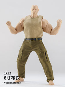 Action Figure 7 Inch Vest Overalls