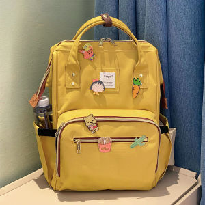 Upgraded Japanese Letian Mummy Bag Large Capacity Multi-Functional Backpack Fashionable Mom Outdoor Fashion Waterproof Baby Diaper Bag