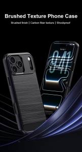 Rubber Carbon Fiber Soft TPU Silicone Back Cover For Mi POCO X6 X5 X4 X3 Pro NFC M5S M3 M5 M4 Pro F3 F4 F5 F6 Pro Phone Case
