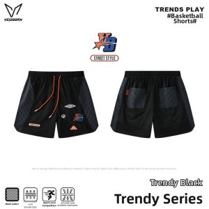 Veidoorn | American Style Breathable Loose Basketball Training Mesh 4-Way Shorts