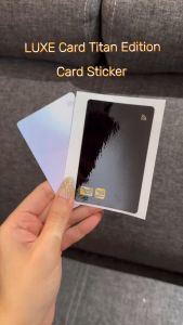 💥LIMITED💥 LUXE Green Gold / Titan Edition Card Sticker - Touch n Go Card Sticker Cover (Waterproof High Quality) TNG CARD / BANK CARD / LUXE NFC CARD / NFC CARD / ACCESS CARD / ATM CARD