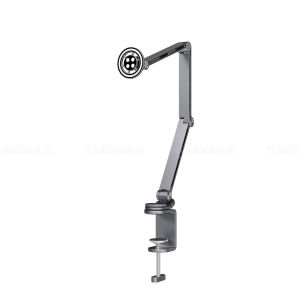 Kimdoole Pad Galaxy Tablet Kindle Tablet Desktop Adjustable Rotating Display Stand Magnetic Bed Phone Stand Clip Mount