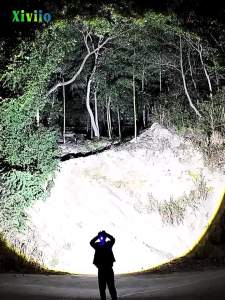 Ultra White/Warm Bright LED Headlamp High Power Headlight USB Rechargeable Head Torch for Outdoor Fishing Hunting Hiking Cycling
