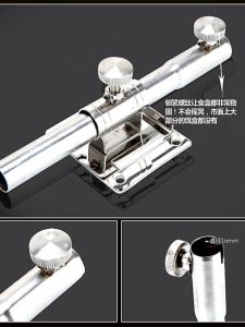 Giá Đỡ Khay Mồi Bằng Thép Không Gỉ Thông Dụng Gậy Nối Dài Ống Giá Đỡ Hộp Đựng Mồi Câu Ống Chống Đỡ Phụ Kiện Thùng Đồ Câu