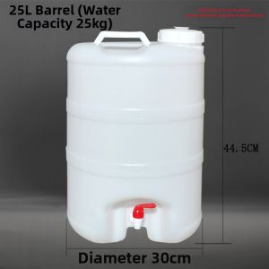 Water Storage Plastic Bucket With Faucet