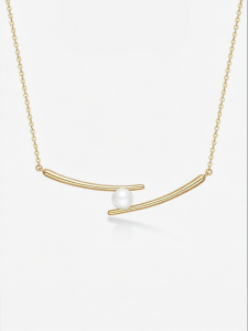 HEFANG Jewelry | Elegant Lockbone Necklace