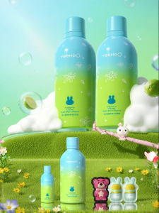YeeHoO KIDS | Sữa Tắm Dạng Mousse Làm Dịu Da Dưỡng Ẩm
