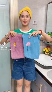 Combo 2 khăn quấn tóc giao màu ngẫu nhiên