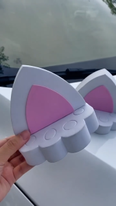 Phụ kiện tai mèo tai thỏ pikachu trang trí xe ô tô gắn nóc xe hơi ngộ nghĩnh đáng yêu