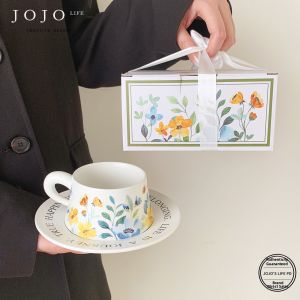 Vintage Floral Cup and Saucer Set