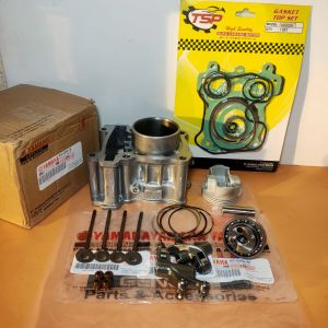 Paket hemat blok seher assy IPA noken as pelatuk klep payung klep seal klep motor vixion new dan old