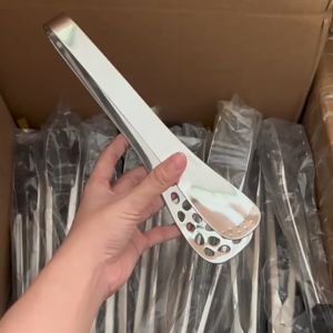 Kẹp gắp lật thức ăn inox size lớn 32*8cm