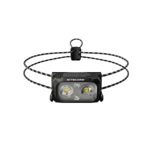 NITECORE NU25 UL 400 lumen three light source headlamp supporting USB-C charging