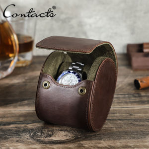 รองเท้าผู้ชายหนังแท้เคสนาฬิกาสำหรับนักออกแบบหรูหรา Rolex 1/2/3/4ช่องกล่องใส่นาฬิการูปไข่ที่เก็บเครื่องประดับนาฬิกาผู้หญิงกระเป๋าใส่นาฬิกาสำหรับเดินทาง