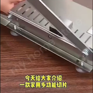 Commercial Household Manual Lamb Slicer Bone Cutting Machine Beef Herb Mutton Rolls Cutter Meat Slicer Kitchen Gadgets