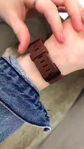 Jam Tangan Quartz Analog Wanita & Pria Watch Karet Korean Sporty Korean Fashion Strap Silicon Watch CERIANTI