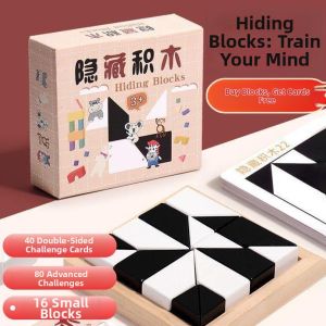 Brain-training Building Blocks Puzzle Toy For Spatial Thinking Parent-Child Interaction
