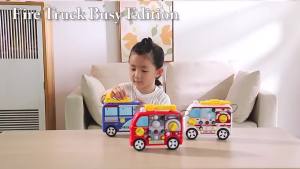 CONUSEA | Baby Toys Enlightenment Cartoon Car Busy Car Games for Babies Interesting Cognitive Toys Early Education Kids Electronic Toys
