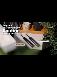 Pensonic Livelle Bripro Plus Series Sonic Toothbrush STWS9001RGB (BLACK Colour)