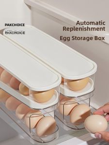 PAKCHOICE | Automatic Positioning Egg Storage Box For Refrigerator