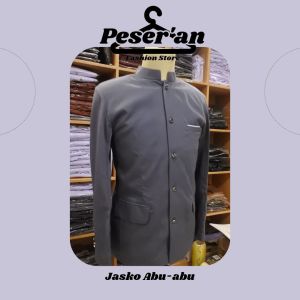 Peseran Jasko Mandarin Abu-abu High twist Premium