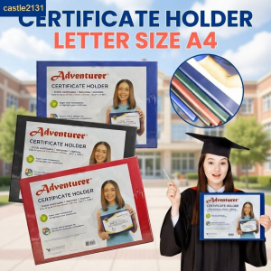 A4 Certificate Holder Diploma Award Recognition Folder Citation Paper File Cover