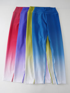 กางเกงโยคะเอวสูงสำหรับผู้หญิง กางเกงออกกำลังกายฟิตเนส ทรงเข้ารูป ทรงสลิม เอวยางยืด ทรงเข้ารูป สำหรับใส่ออกกำลังกายและโยคะ