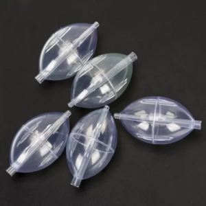 3pcs Transparent Fishing Float Rock Fishing Float Can Be Filled with Water and Thrown Into Fishing Gear for Long Distances