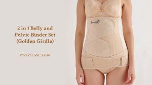 Bmama Postpartum Abdominal Belly Belt & Pelvic Binder Bengkong Lifting Slimming Promote Recovery