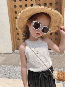 Sleeveless Childrens Vest Girls