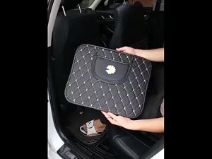 Alas Pelindung Kaki Jok Kursi Belakang Mobil/Car Protector Kick Mat Alas Pelindung Kaki Anak Cover Jok Kursi Belakang Mobil