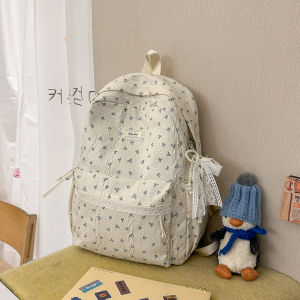 LUSUO | Aesthetic Large Capacity Backpack for Middle and High School Girls