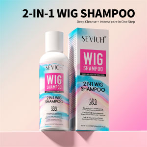Sevich | SEVICH 2-IN-1 Wig Shampoo 100ml Human and Synthetic Wig Deep Cleansing Moisturizing Shine 2 in 1 Shampoo Professional Wig Care