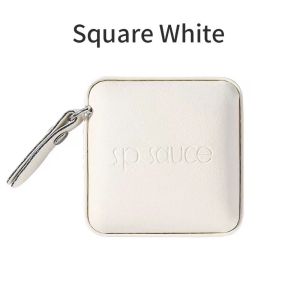 1pc Soft Square Tape Measure Push Button Measuring Tape Body Measuring Soft Tape Retractable Inch Tape For Sewing Dou
